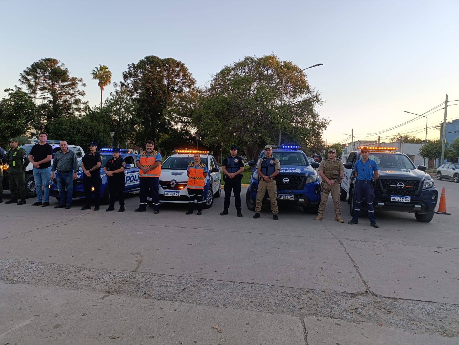 Operativos de seguridad durante el fin de semana en Las Varillas